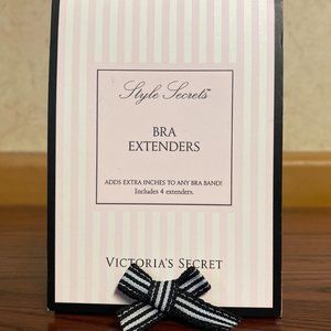 Victoria Secret Bra Extenders Set of 4 (2 black, 2 nude)